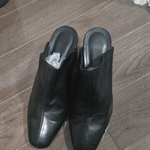 OAK + FORT Black Women's Mules